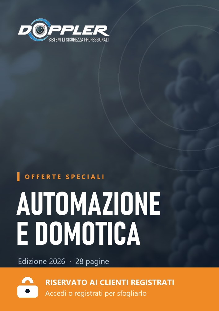 Offerte Automazione e Domotica - riservato ai clienti registrati